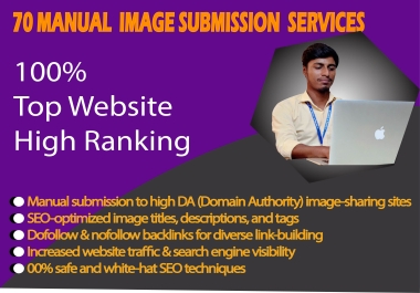 Image submissions 70 Quality site,  The Best SEO Image Submissions