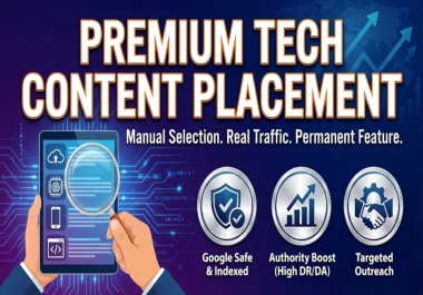 Premium Content Placement for SaaS & Tech on High-Authority IT News Sites