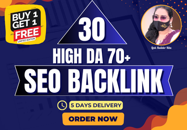 Buy 1 Get 1 Free High Authority SEO Backlink Link Building To Boost Website Rank
