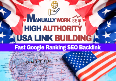 I Will manually create 50 USA BackLinks High da SEO Link Building