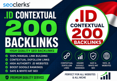 Build Powerful Indonesian. ID Contextual Dofollow Backlinks for Higher Google Rankings