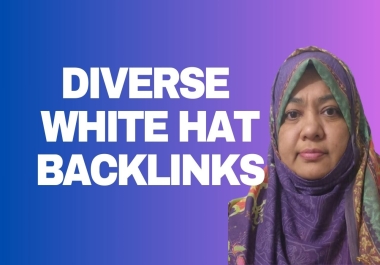 100 Diverse White Hat Backlinks