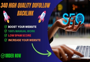 I Will Create 340 UNIQUE Dofollow SEO Backlinks Rank Your Website