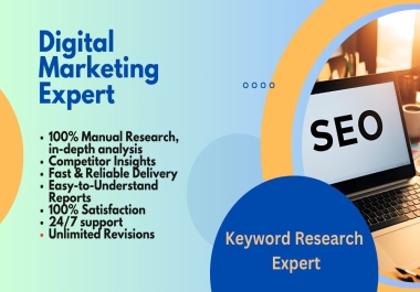 I will provide you semrush keyword research with higher volume and competitor analysis