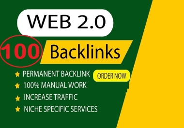 I will build 100 web 2.0 backlinks with unique content for SEO boost