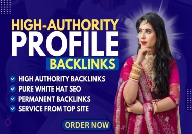 I Will Create 100 High-Quality Profile Backlinks for SEO Ranking