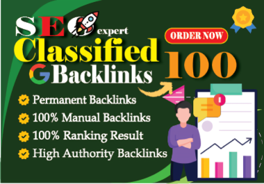 Effective 100 Classified Backlinks to Improve Your Website&rsquo s Search Ranking