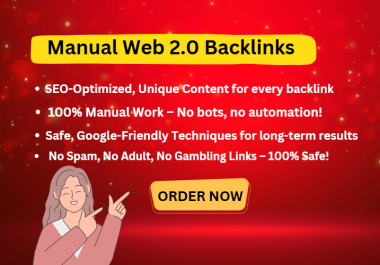 I Will Create 120 Powerful Web 2.0 Backlinks to Skyrocket Your SEO Rankings