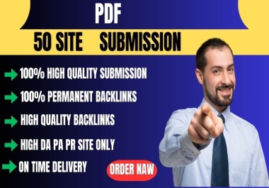 I will professionally distribute your 50 PDF to top document-sharing platforms