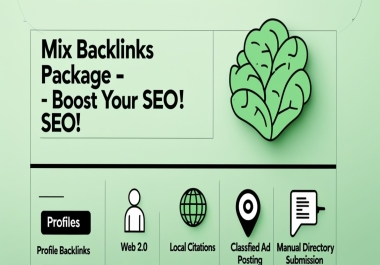 I will create high quality manual mix backlinks for SEO ranking boost