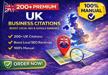 200+ Premium UK Business Citations for Local SEO & Google Rankings