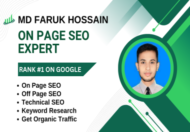 I will optimize your website with expert on page SEO for higher ranking,  more traffic