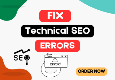 Fix SEO errors,  indexing,  or Google Search Console above your website
