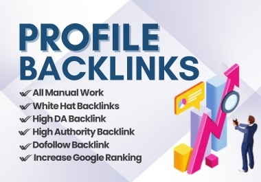 SEO-Friendly 70 Profile Backlinks for Authority