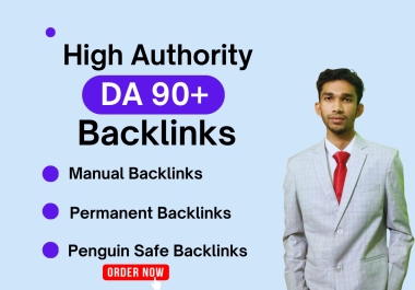 I will build 40 high authority DA 90 plus profile backlinks