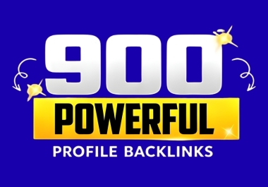 900 High Authority Profile Backlinks to Boost Google Rankings