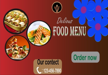 Food thumbnail design for your companies