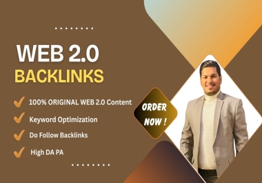 I will Create 70 High Quality Web 2 0 Backlinks with to Boost Your SEO