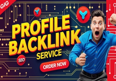 100+ High DA PA Profile Backlinks 100 Manual