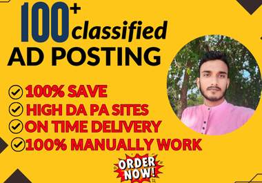 120+ High-Quality Classified Ad Posting Backlinks for Long-Term SEO Growth