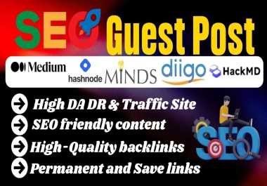 Professional 5 Guest Posts to Build High DA Backlinks and Traffic