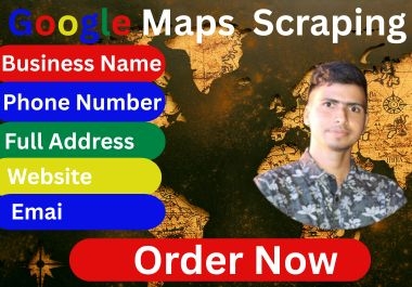 I will do Collect Business Leads Using Google Maps Data