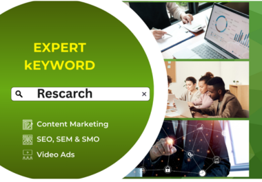 I will do the best SEO keywords research for your niches