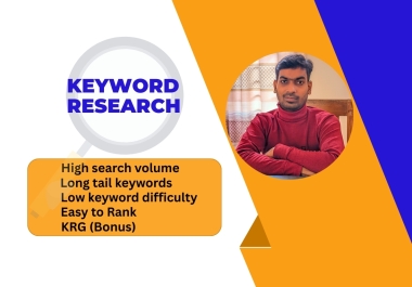 I will provide the best keywords for your website