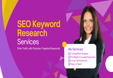 I will do Keyword Research Beat Competitors with Data-Driven SEO Strategies