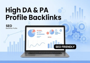 I will create high authority 300 profile backlinks to boost your website SEO