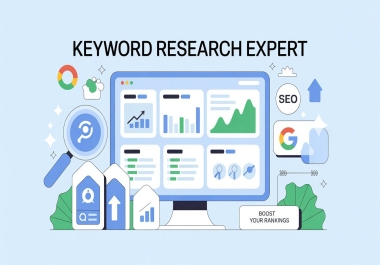 I Will Do In-Depth SEO Keyword Research to Rank Your Website