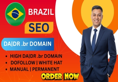 High DA DR Permanent Dofollow Brazil Backlinks from. BR Domains 100 Manual