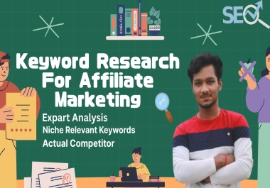 Keyword Research For Affiliate Marketing