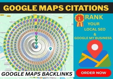 I will manually create 100,000 Google Maps citations for local SEO & Google My Business ranking