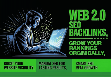 Manually Build 100 High Domain Authority Web 2.0 Backlinks for Powerful SEO