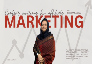 Content writing for affiliate marketing