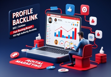 Powerful 100 PROFILE BACKLINKS to Boost Your SEO Rankings FAST