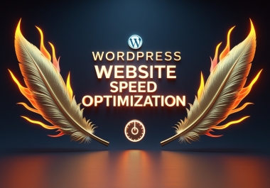 I will expertly optimize your WordPress website speed for lightning fast performance