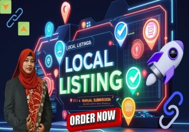 I will provide 50 local listing services to improve your local SEO