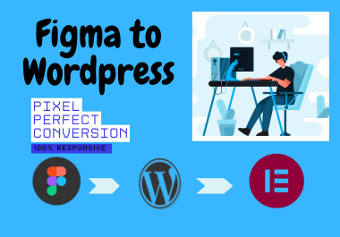 Figma design to a responsive WordPress website