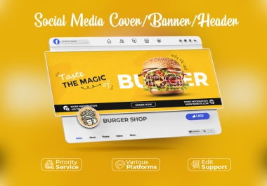 I'll create a professional  social media header or cover for YouTube,  Facebook,  and other platforms.