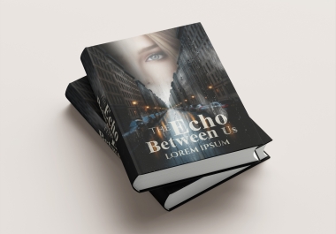 I'll create unique book covers tailored for print and digital publishing