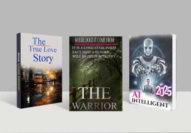 I will create a Book Cover Design,  fantasy cover design and ebook design