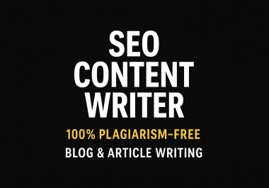 I will deliver plagiarism free seo content that grows your business