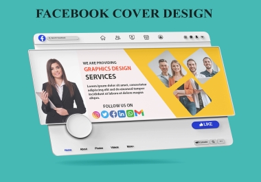 I will design professional & impressive, eye-catching, social media banner, website cover
