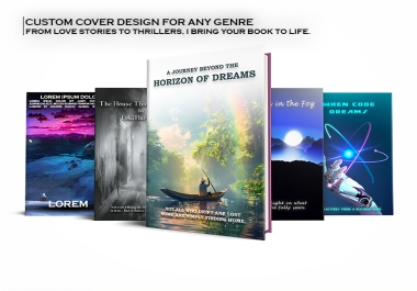 I will Create Stunning Cover Design For Your Next Book That Truly Tells Your Story