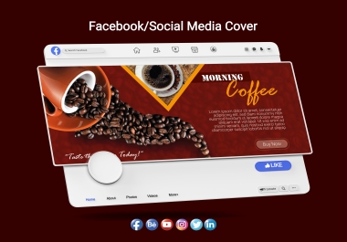 I Will Design Creative Social Media Covers for Your Brand