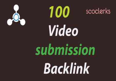 I will do Video submission on the top 100 High Quality Video sharing sites manually