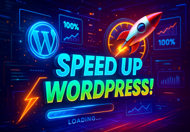 I will fix slow WordPress websites with complete speed optimization