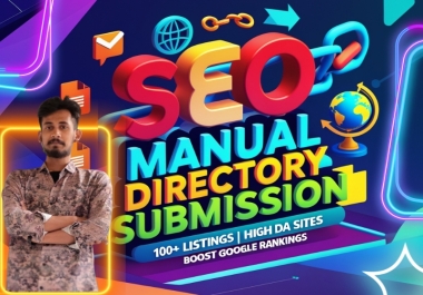 Get 50 High-Quality Backlinks with My Manual Directory Submission Service